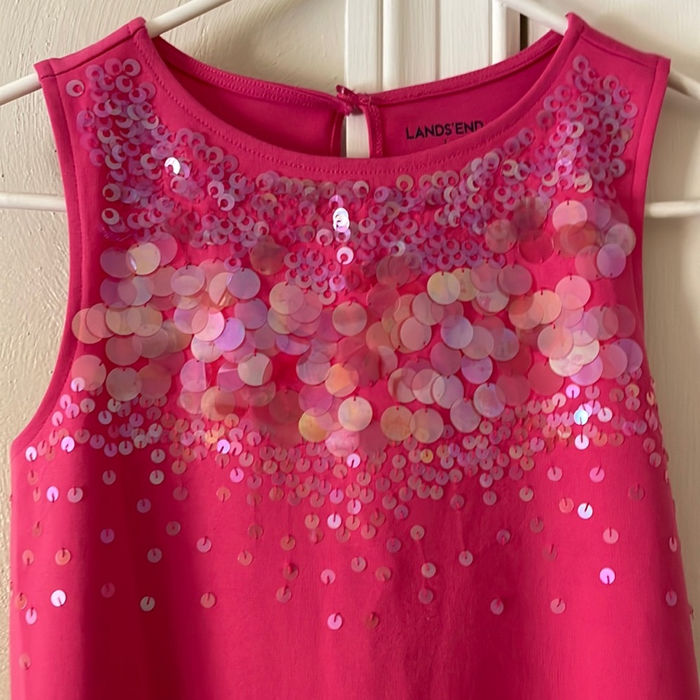 Pink sparkly dress